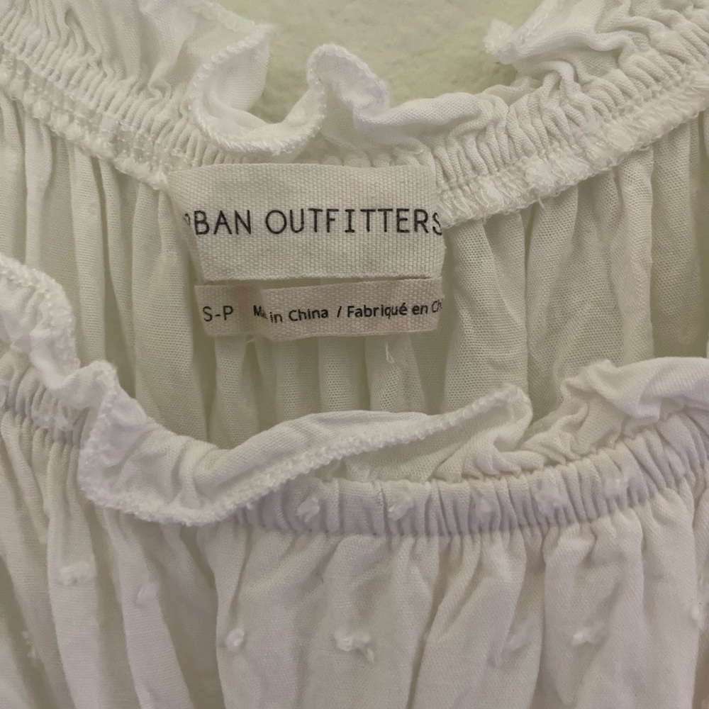 Urban outfitters cute white romper